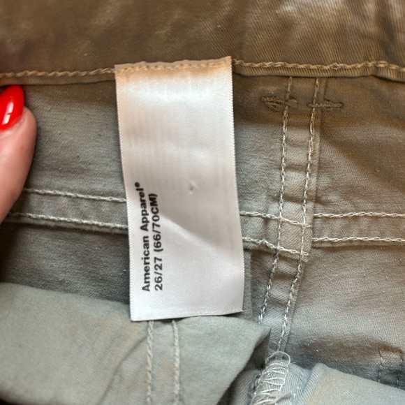 Grey Cigarette Pants (American Apparel) - Picture 6 of 6